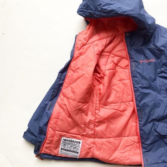Columbia hooded jacket EUC XS(6-7Y) - Picture 4 of 6